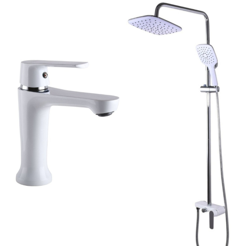 Набір 2в1 Globus Lux LAGUNA GLA-0005N-7-WHITE + Globus Lux Laguna GLA-0401-7-WHITE