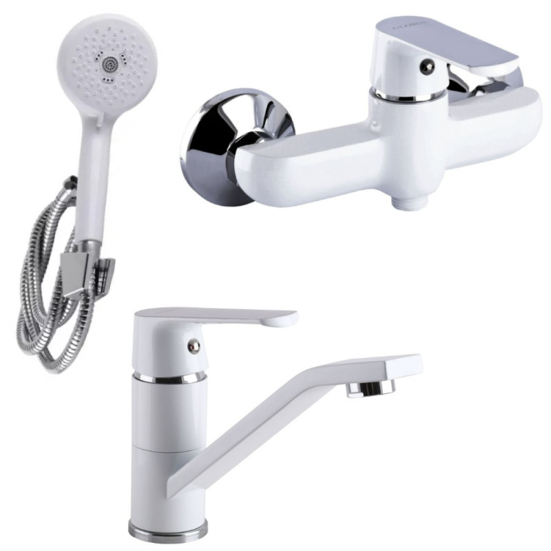 Набор 2в1 Globus Lux Laguna GLA-0105-7-WHITE + Globus Lux Laguna GLA-0203MQ-7-WHITE