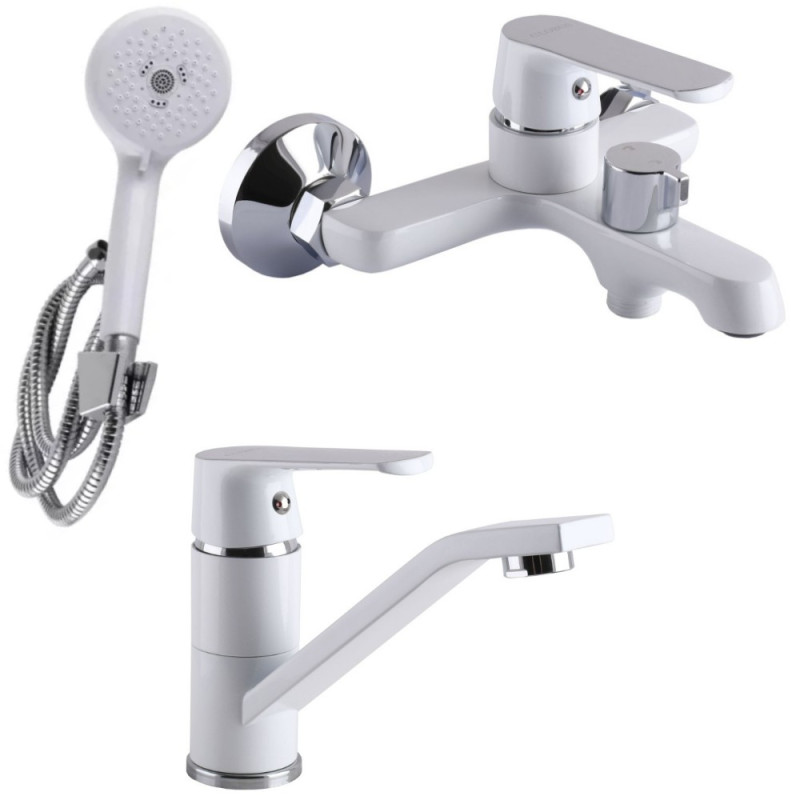 Набір 2в1 Globus Lux Laguna GLA-0102NE-7-WHITE + Globus Lux Laguna GLA-0203MQ-7-WHITE