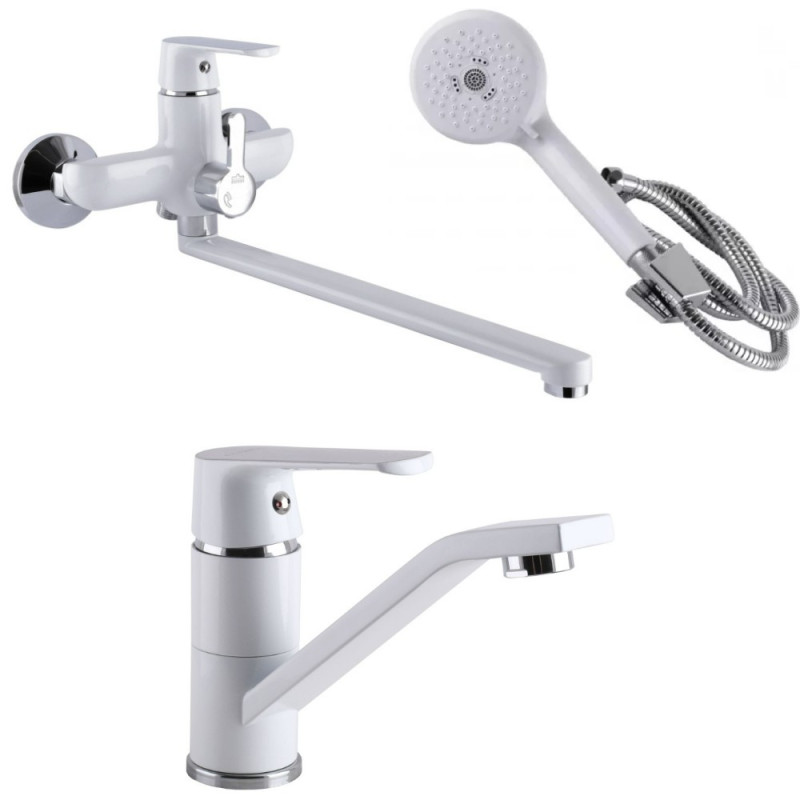 Набор 2в1 Globus Lux Laguna GLA-0208-7-WHITE + Globus Lux Laguna GLA-0203MQ-7-WHITE