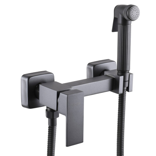 Смеситель гигиенический Globus Lux  GLN-5-106MIX-Graphite