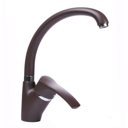 Змішувач для кухні Globus Lux QUEENSLAND GLQU-0203S-BIG-6-MARONE (Коричневий)