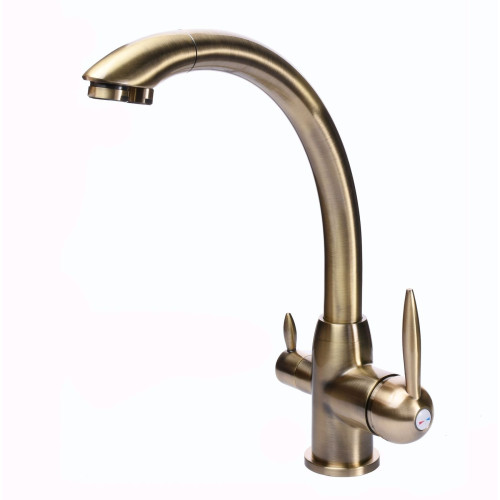 Змішувач для кухні під осмос Globus Lux LAZER GLLR-0777-9-BRONZE Змішувач для кухні під осмос Globus Lux LAZER GLLR-0777-9-BRONZE