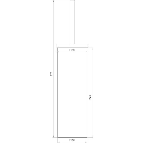 Йоржик настінний Globus Lux SQ 9429B SUS304