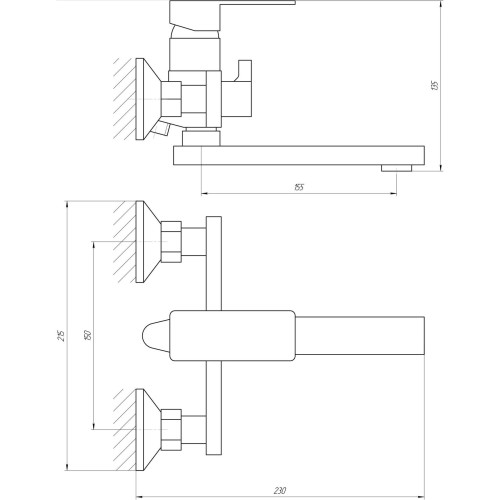 Набір 2в1 Globus Lux Milano GLM-0102N + Globus Lux Milano GLM-0-106MIX-CR