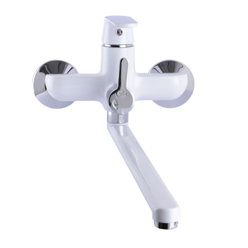 Змішувач для ванної Globus Lux Laguna GLA-0208-7-WHITE