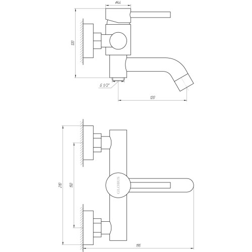 Набір 2в1 Globus Lux ALPEN SBT1-102L + Globus Lux ALPEN SBT1-101