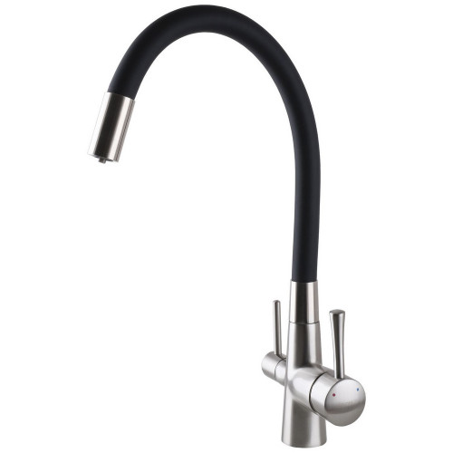Змішувач для кухні під осмос Globus Lux LAZER GLLR-0903-8-STSTEEL