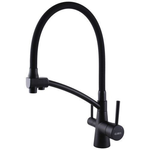 Смеситель для кухни под осмос Globus Lux LAZER GLLR-0700-10-BB