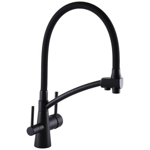 Смеситель для кухни под осмос Globus Lux LAZER GLLR-0700-10-BB