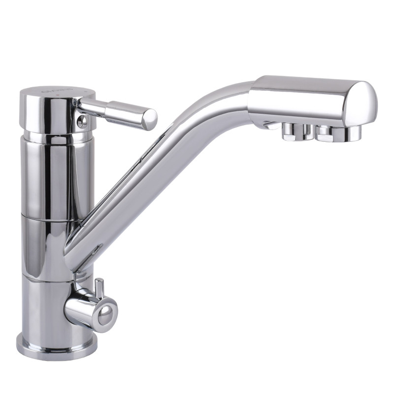 Смеситель для кухни под осмос Globus Lux LAZER GLLR-0555