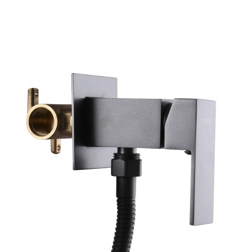Змішувач гігієнічний Globus Lux  GLM-0-106MIX-Graphite