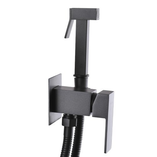 Змішувач гігієнічний Globus Lux  GLM-0-106MIX-Graphite