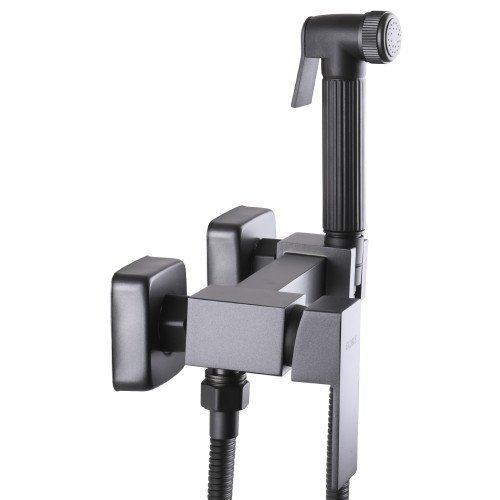 Змішувач гігієнічний Globus Lux  GLN-5-106MIX-Graphite