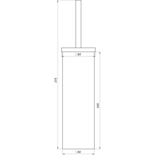 Йоржик настінний Globus Lux SQ 9429B SUS304