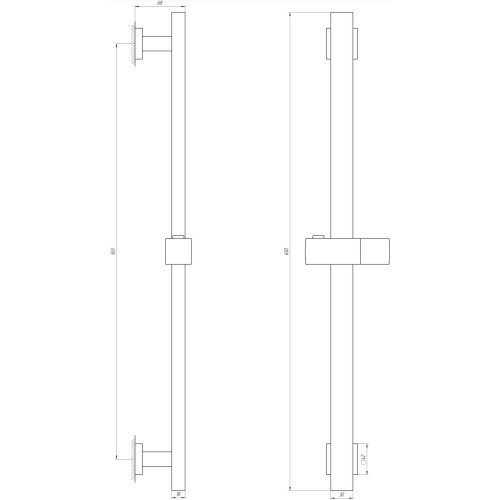 Душова стійка Globus Lux SUS-1108