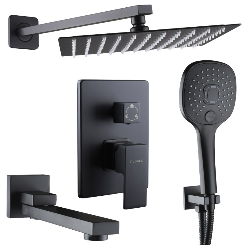 Душова система чорна Globus Lux SMART GLM-305N-BB