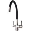 Змішувач для кухні під осмос Globus Lux LAZER GLLR-0903-8-STSTEEL