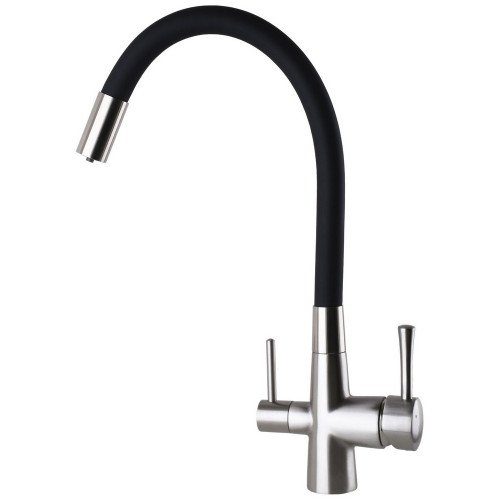 Змішувач для кухні під осмос Globus Lux LAZER GLLR-0903-8-STSTEEL