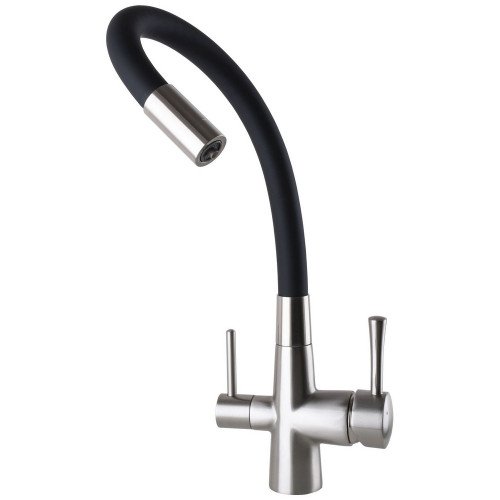 Змішувач для кухні під осмос Globus Lux LAZER GLLR-0903-8-STSTEEL