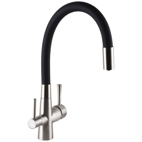 Змішувач для кухні під осмос Globus Lux LAZER GLLR-0903-8-STSTEEL