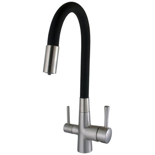Змішувач для кухні під осмос Globus Lux LAZER GLLR-0903-8-STSTEEL