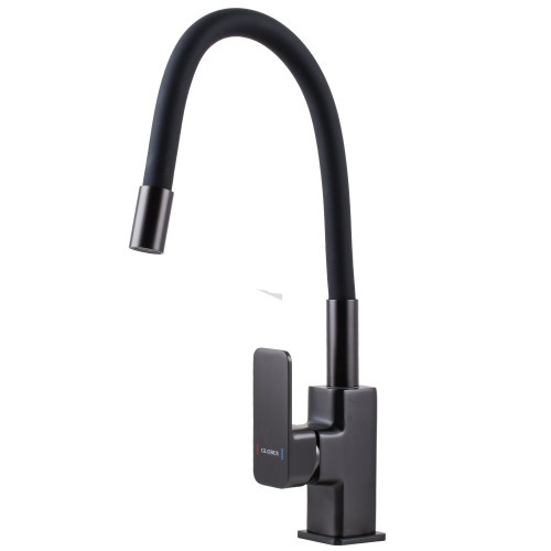 Смеситель для кухни Globus Lux Milano GLM-203LR-11-GRAPHITE