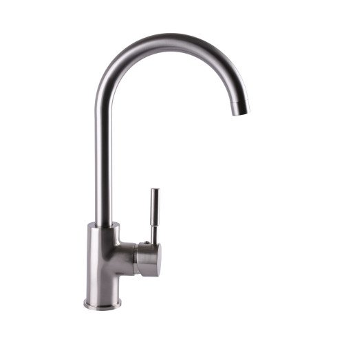 Смеситель для кухни Globus Lux LAZER GLLR-0203S-8 STSTEEL