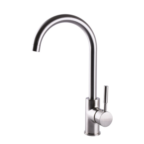 Смеситель для кухни Globus Lux LAZER GLLR-0203S-8 STSTEEL